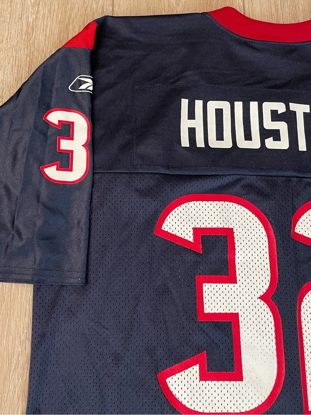 Vintage Reebok Houston Texans Equipment Football Jersey